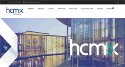 Desktop Screenshot of hcmx.com.br