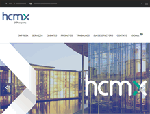 Tablet Screenshot of hcmx.com.br